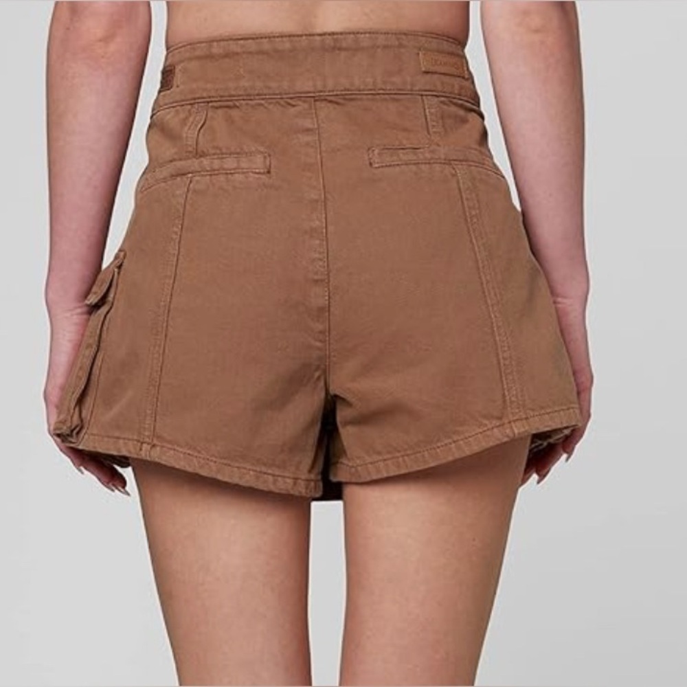 Blank NYC high waist denim cargo skort, size 26 - Picture 2 of 9